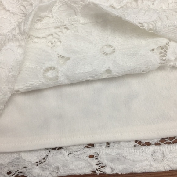 EUC Rabbit Rabbit Rabbit Designs Ivory Lace Dress - Picture 6 of 8